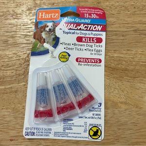 Hartz Ultra Guard DualAction Flea And Tick Prevention for Dogs (15 to 30 lbs.)